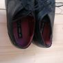 Red tape mens black shoe size 44 Image 4