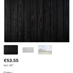 Siberian Larch Cladding two lengths Black