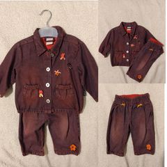 Designer Kanz Debenhams 2 Piece Outfit, Jacket And Trousers set