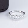 2.02ctw Diamond Solitaire Ring - 14K Gold VVS2 Clarity Image 5