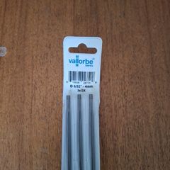3 x 5/32 (4mm) Vallorbe files
