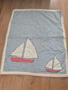 m&s nautical theme coverlet