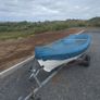 Lake Boat and Boat Trailer Image 8