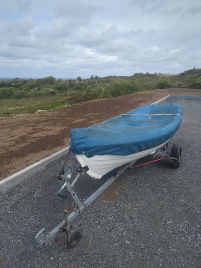 Lake Boat and Boat Trailer