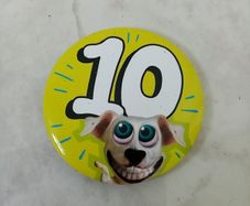 Birthday badge for a 10yr old