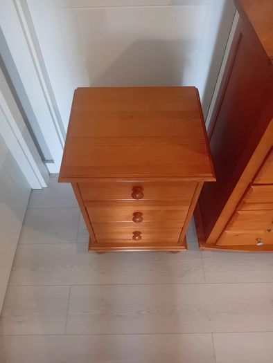 chest of drawers and locker