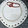 Beautiful Vintage Heart Shaped Plate Image 3