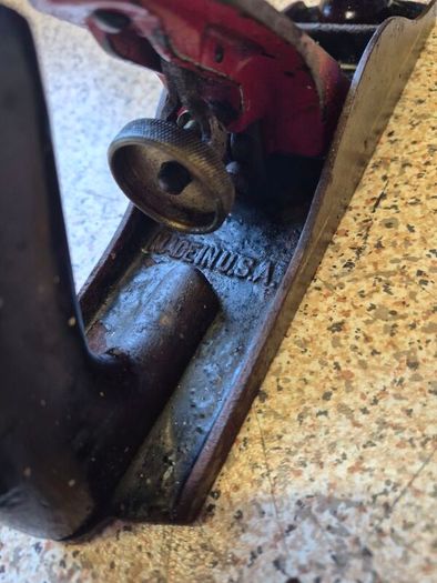 Vintage Millers Falls 9" Smoothing Hand Plane USA Woodworking Tool Cast Iron