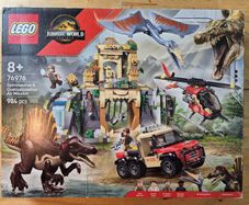 LEGO Jurassic World 76976 Spinosaurus Air Mission - New (Worn Factory Tape)