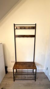Abingdon Hall Tree with Storage Bench and Shoe Storage
