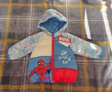 6-9m, With Tags Spiderman Padded Jacket