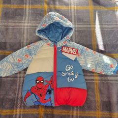 6-9m, With Tags Spiderman Padded Jacket