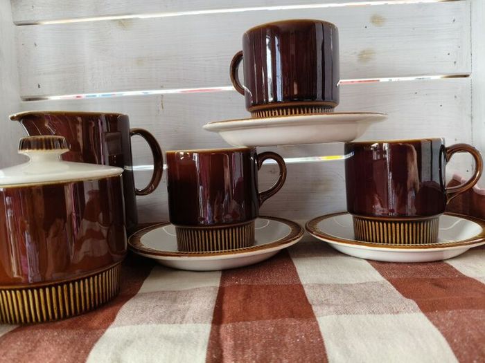 Vintage Poole Pottery Teaset