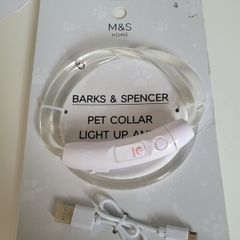 Light up dog collar