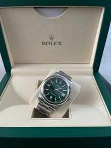 Rolex OP green 41m MINT condition