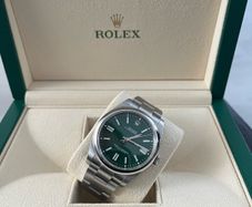 Rolex OP green 41m MINT condition