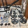 Beautiful Olympic Power Rack + Full Size Integrated Cable System, Olympic Weight, Dumbbells, Bench + Image 2