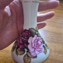 Vintage Miniature Porcelain Vase Image 5