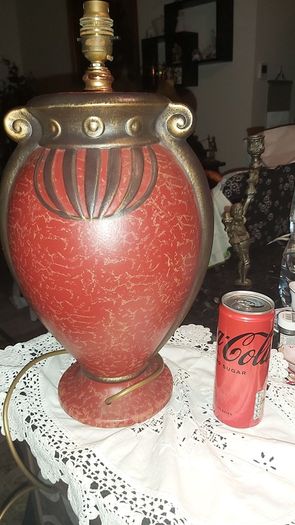 Large beautiful urn lamp