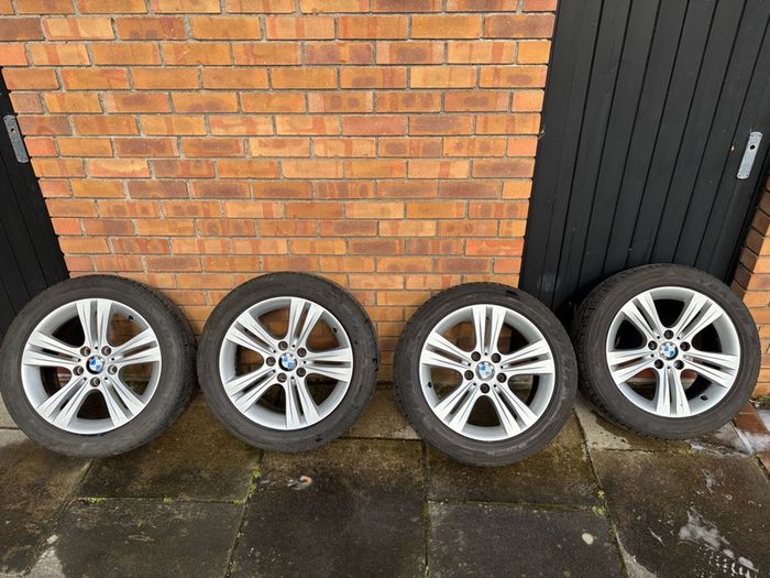 BMW 17 Alloys / Wheels Original OEM 392 style , sport line + tyres
