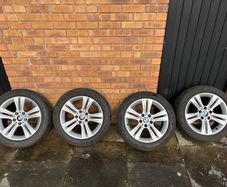 BMW 17 Alloys / Wheels Original OEM 392 style , sport line + tyres