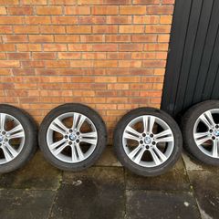 BMW 17 Alloys / Wheels Original OEM 392 style , sport line + tyres