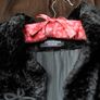 Black Faux Fur Jacket by Nienhaus Image 3