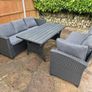 Corner Garden Lounge Seating Set L Shape Image 3