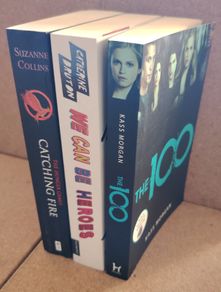 YA Dystopian & Teen Fiction Book Bundle (The Hunger Games, The 100)