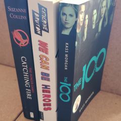 YA Dystopian & Teen Fiction Book Bundle (The Hunger Games, The 100)