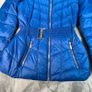 Barbour Womens Morzine Quilted Jacket With Belt - Ultra Marine Blue- Uk 14 EU 40 Image 2