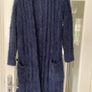 Navy long Coat/ Cardigan from F&F. Size 8/10 Image 4