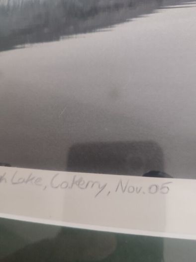 Paul Ingles Signed Print Of Lake, Co .kerry, Nov. 05