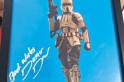 Rogue One signed frame