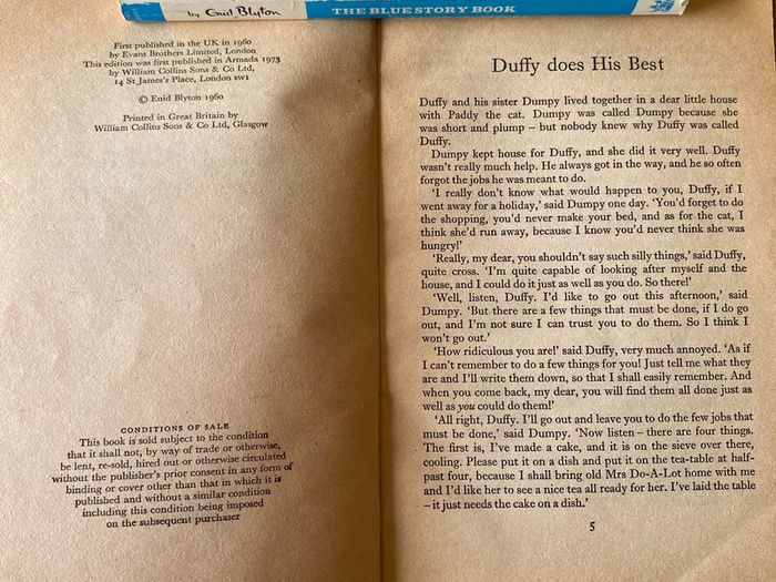 Vintage Enid Blyton Books Bundle