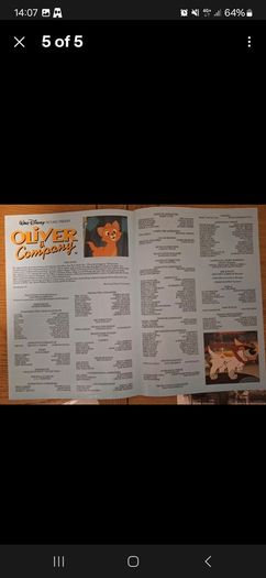 WALT DISNEYS Oliver and Company