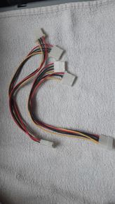 MOLEX male to MOLEX female Hard Drive Power Y Splitter Cable Adaptor Vintage Retro Gaming