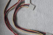 MOLEX male to MOLEX female Hard Drive Power Y Splitter Cable Adaptor Vintage Retro Gaming