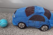 Plush toy car
