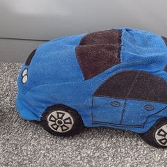 Plush toy car