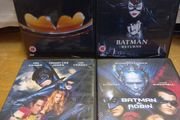 Batman Dvd Collection Bundle Michael Keaton Tim Burton Dc Comics Superhero