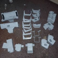 pvc facia and soft down pipe gutter fittings