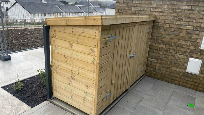 Weatherproof Bike Shed