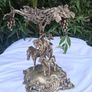 Matching Pair of Mid Victorian Silverplate Table Epergnes Image 3