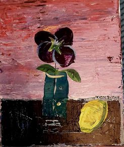 Tom Byne painting