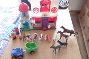 Fisher Price Farm House/Animals