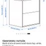 Bathroom vanity with sink - NEVER USED Image 2