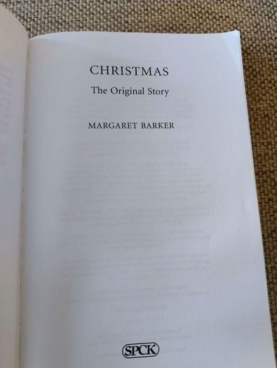 Christmas the original story by Margaret Barker 2008 in good condition FREE STANDARD POSTAGE INCLUDED