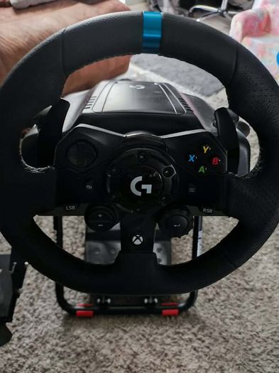 Logitech G G923 Racing Wheel and Pedals, Gear stick and stand
