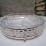 Vintage daisy and button serving dish Image 4